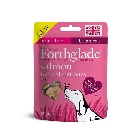 Forthglade Grain Free Soft Bite Treats - Salmon