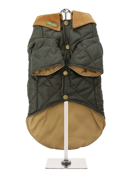 Green Quilted Town & Country Coat