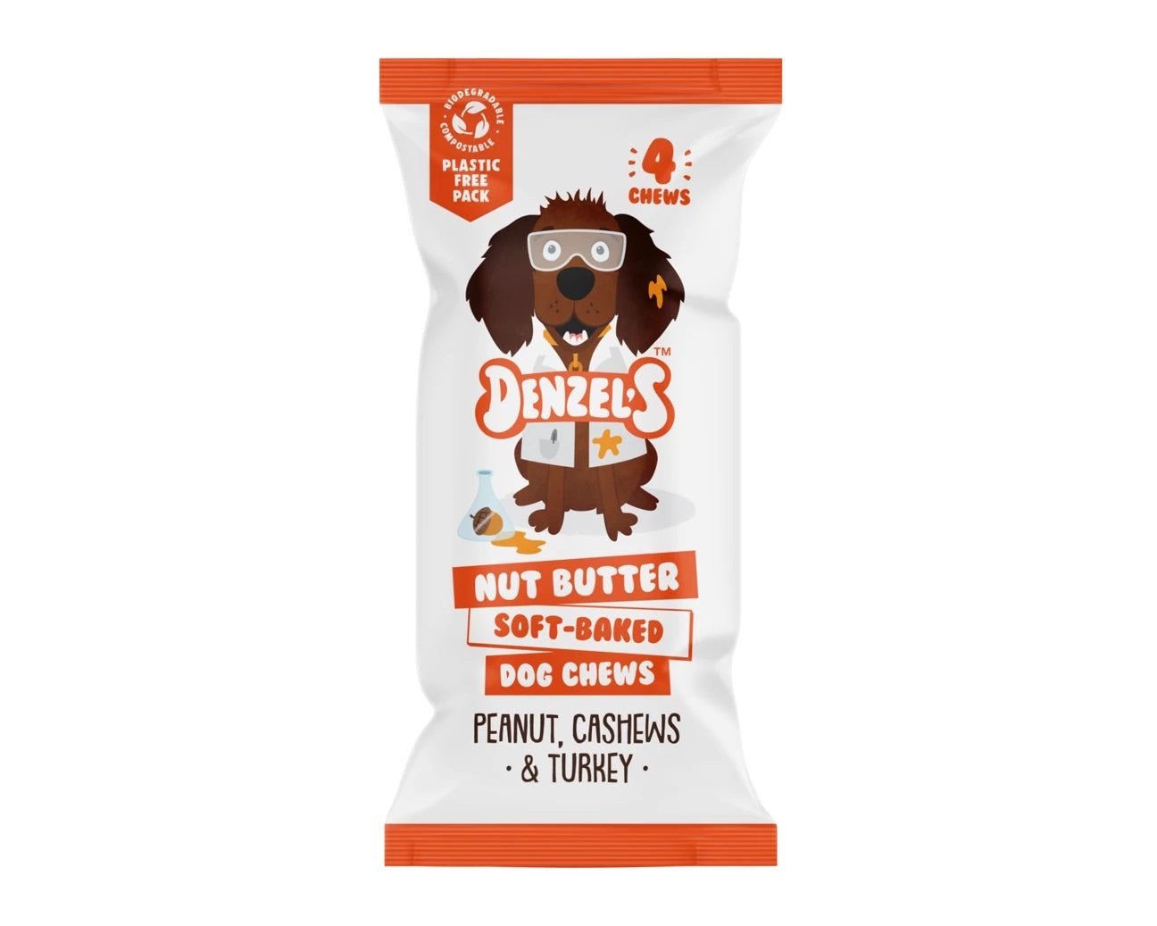 Denzel's Nut Butter Dog Chews