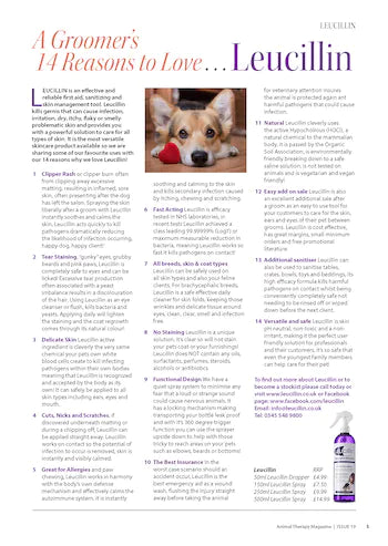 Leucillin Natural Antiseptic Spray For Dogs, Cats And All Animals - 150ml