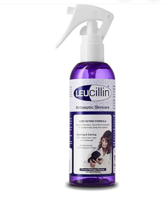 Leucillin Natural Antiseptic Spray For Dogs, Cats And All Animals - 150ml