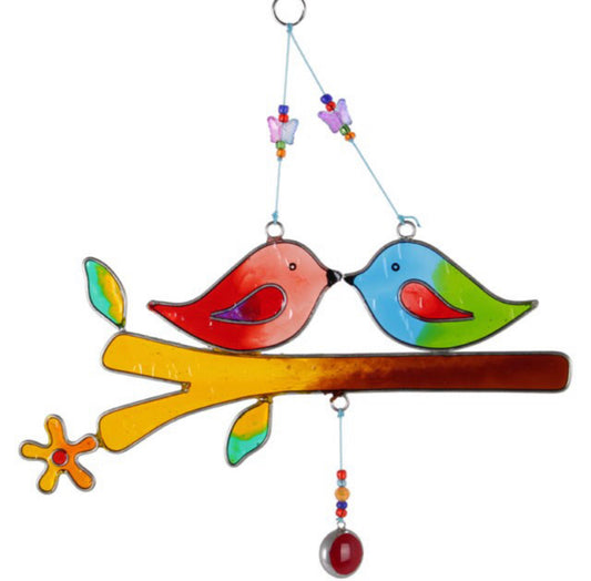 Love Birds Suncatcher