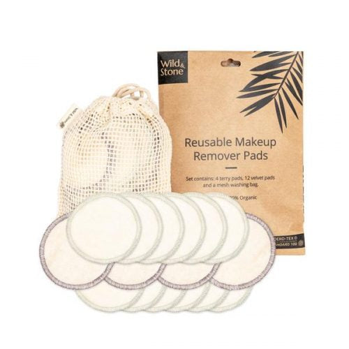 Wild And Stone Reusable Makeup Remover Pads - Pack of 16