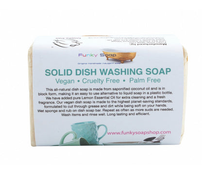 Funky Soap Shop Solid Dish Washing Soap