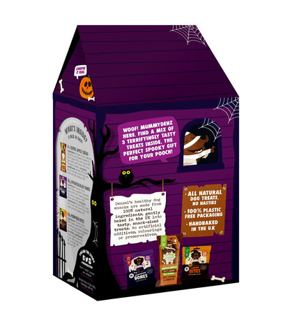 Denzel’s Halloween Haunted House Gift Box Of Dog Treats