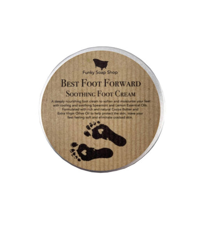 The Funky Soap Shop Best Foot Forward Soothing Foot Cream