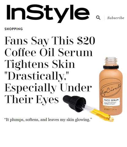 UpCircle Organic Face Serum With Coffee Oil - Travel Size