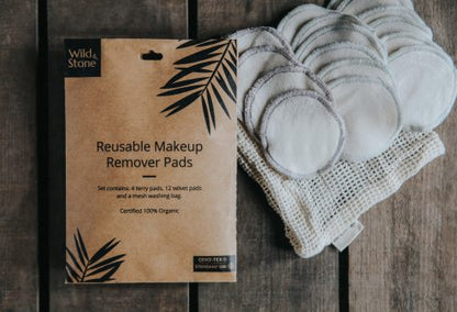Wild And Stone Reusable Makeup Remover Pads - Pack of 16