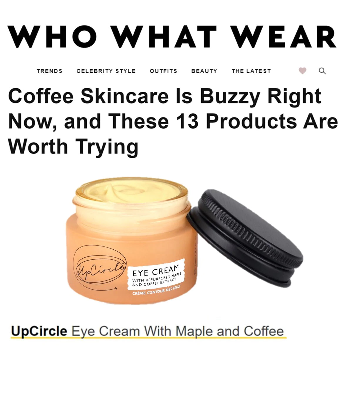 UpCircle Caffeinated Skincare Duo