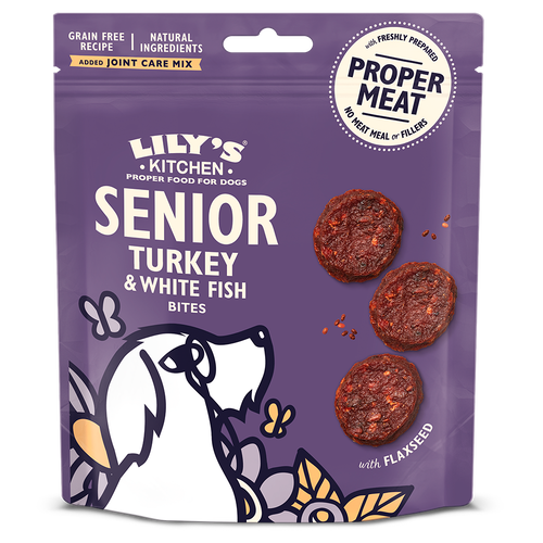 Lily's Kitchen Senior Turkey and White Fish Bites