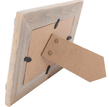 Driftwood Style Frame With Shutter