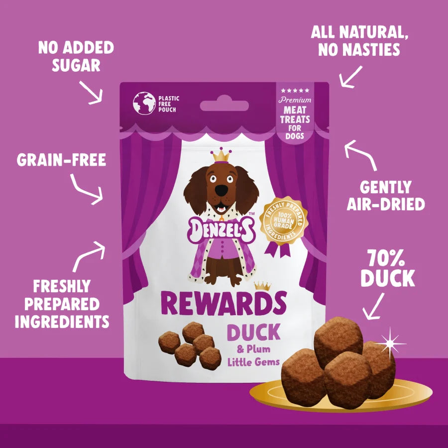 Denzel’s Duck And Plum Little Gem Rewards