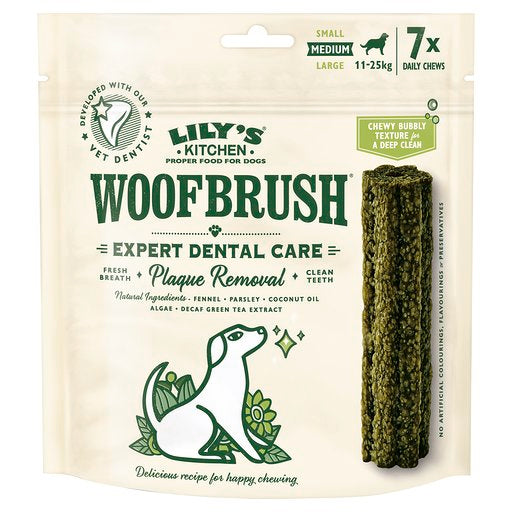 Lily's Kitchen Woofbrush Dental Chew Medium (Multipack)